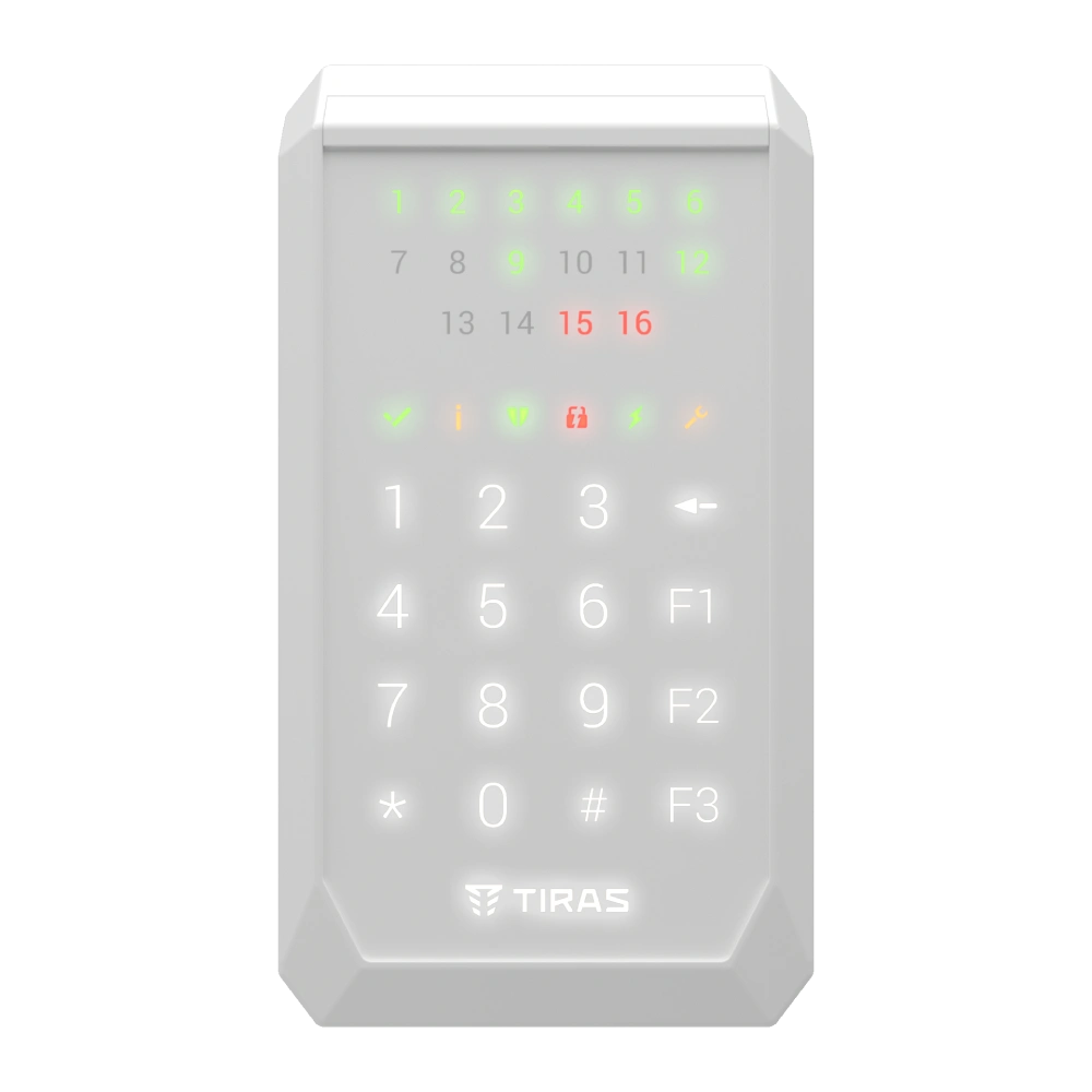 Клавиатура Тирас tiras tiras k-pad16 (white)