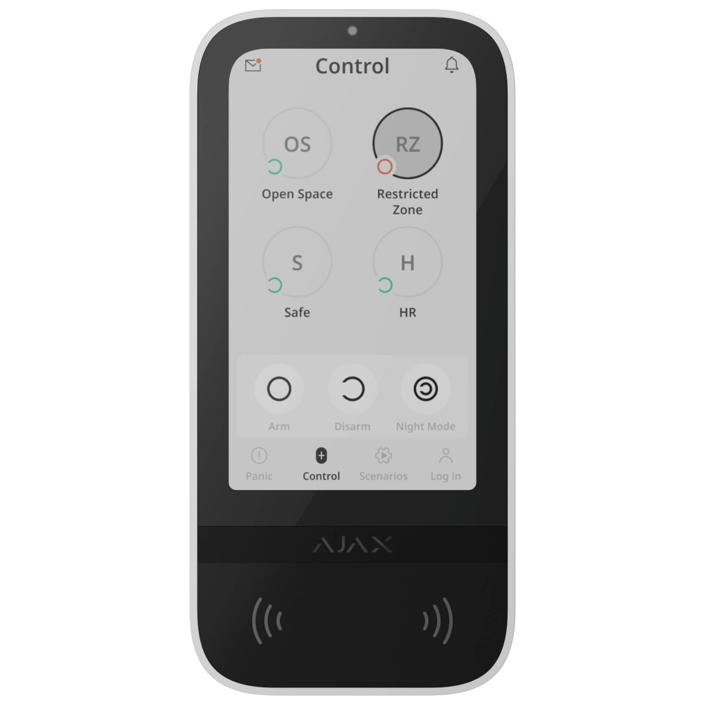 Superior keypad touchscreen g3 jeweller white ajax Клавіатура