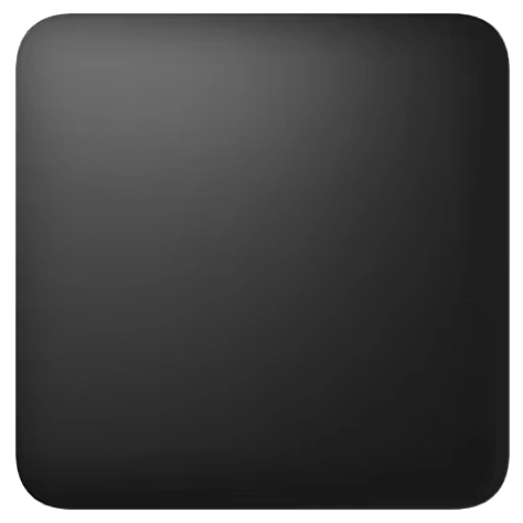 Безпровідний перемикач для одноклавішного або перехідного вимикача ajax solobutton (Аякс СолоБаттом) Чорний