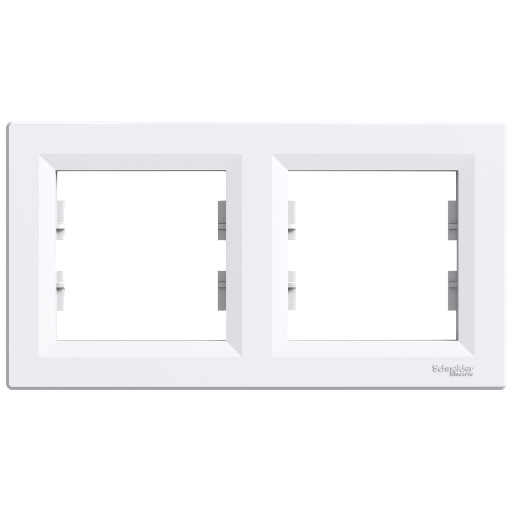 Рамка 2-місна горизонтальна біла schneider electric schneider electric asfora eph5800221
