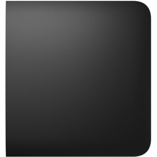 Бічна кнопка для одноклавішного або прохідного вимикача ajax ajax sidebutton (1-gang/2-way) for lightswitch black