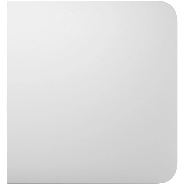 Бічна кнопка для одноклавішного або прохідного вимикача ajax sidebutton (1-gang/2-way) for lightswitch white