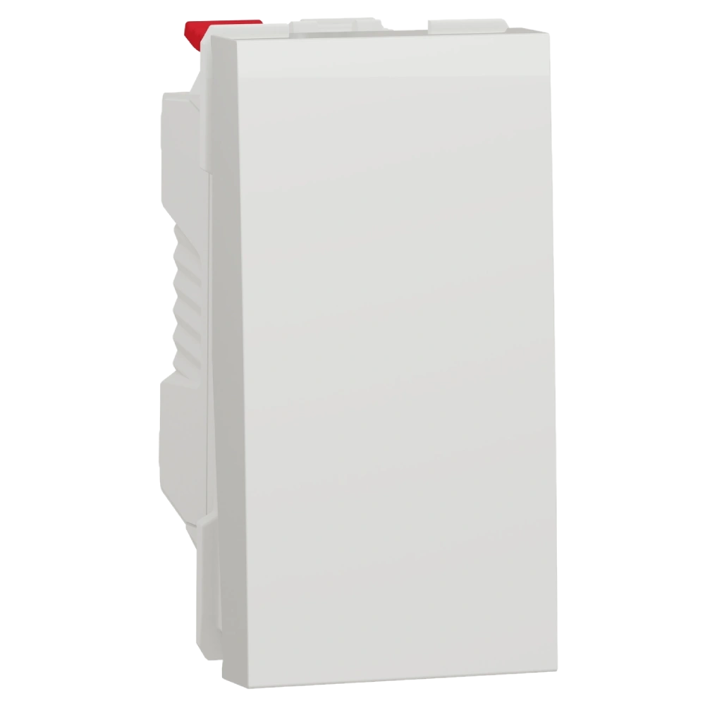 Выключатель 1-клавишная схема 1, 10А, модуль 1 белый schneider electric schneider electric new unica nu310118