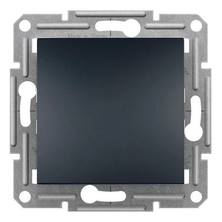 Вимикач 1-клавішний антрацит schneider electric schneider electric eph0100171 asfora