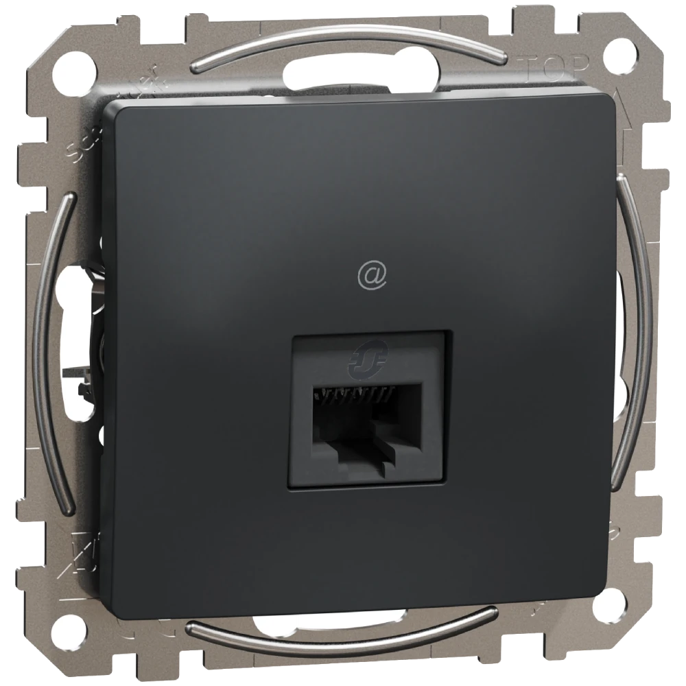 Компьютерная розетка rj45 5e schneider electric schneider electric sedna design & elements sdd114451