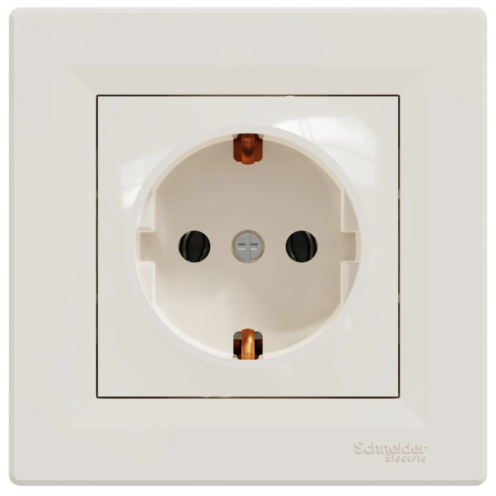 РОЗЕТКА З ЗАЗЕМЛЕННЯМ schneider electric schneider electric asfora eph2900123