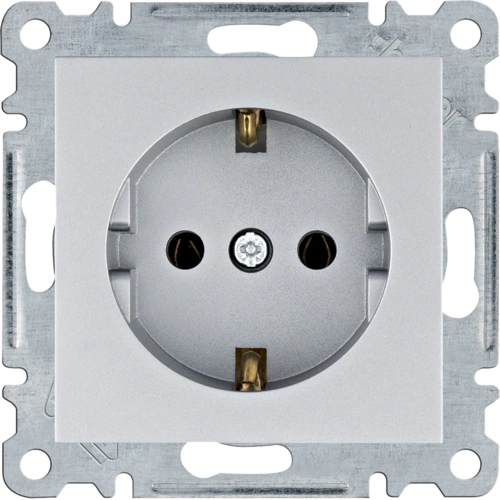 Розетка з з/к hager hager lumina wl1052 16А/230В