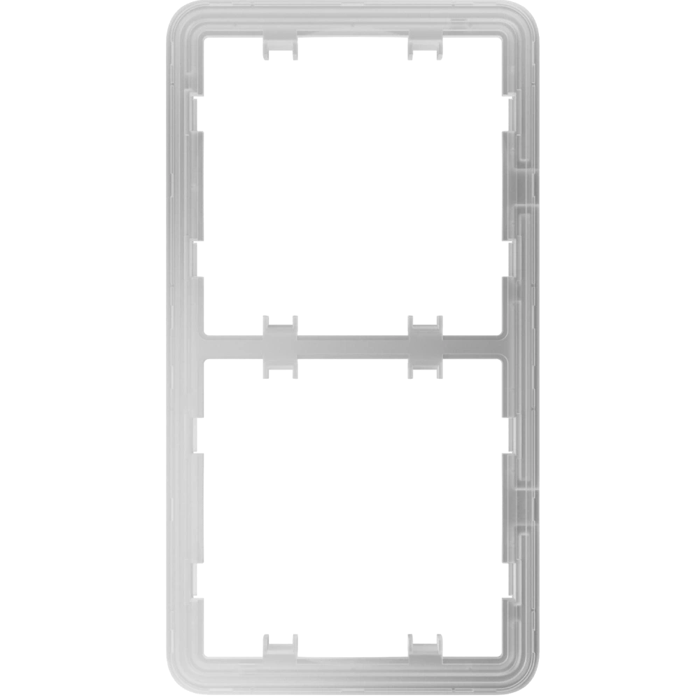 Рамка для двох вимикачів ajax ajax frame (2 seats) vertical