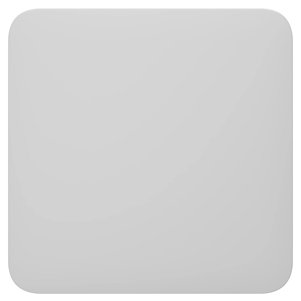 Фронтальна панель ajax ajax solocover (cp) white