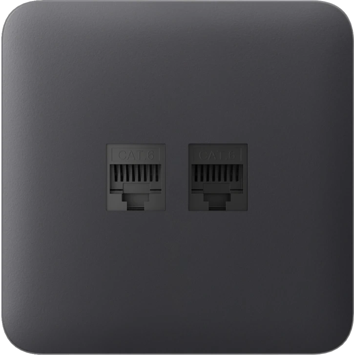 Фронтальная панель ajax ajax solocover (lan) graphite