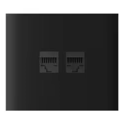 Фронтальна панель ajax ajax centercover (lan) vertical black