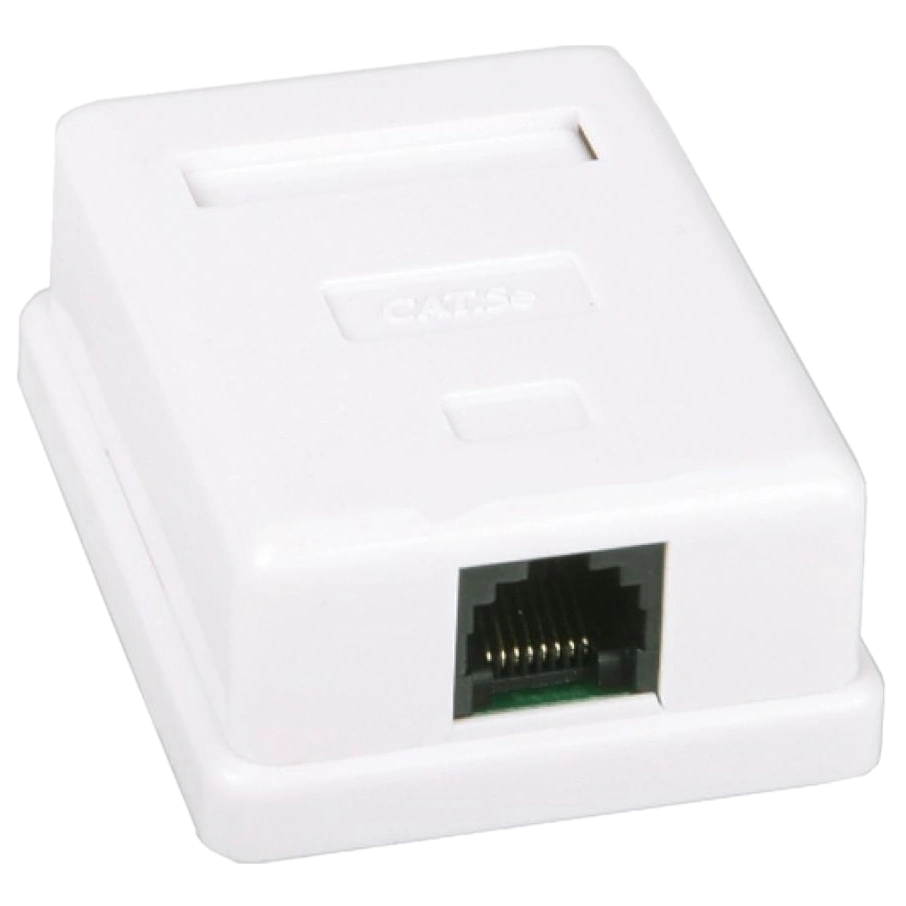 Розетка комп'ютерна одинарна ritar ritar ftp 8p8c rj45 1 порт cat-5