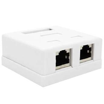 Розетка комп'ютерна ritar ritar utp 8p8c rj45 2 порт cat-5