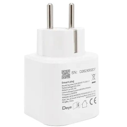 Умная розетка deye deye sun-smart-plug01p1-f/90