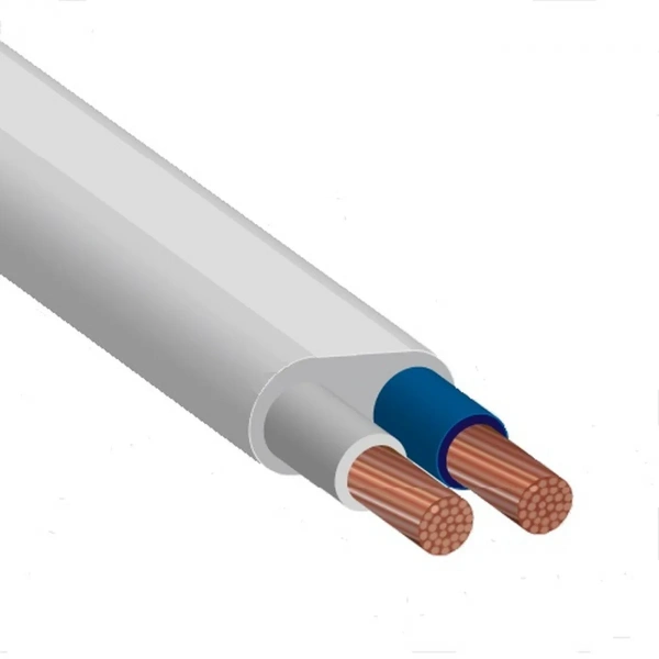 Дріт ЗЗКМ ЗЗКМ ШВВП 2х1,5 (бухта 100м.)