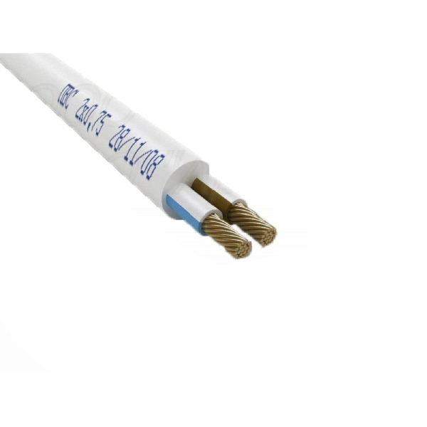 Провод ЗЗЦМ ЗЗЦМ ПВС 2х1,5 (бухта 100м.)