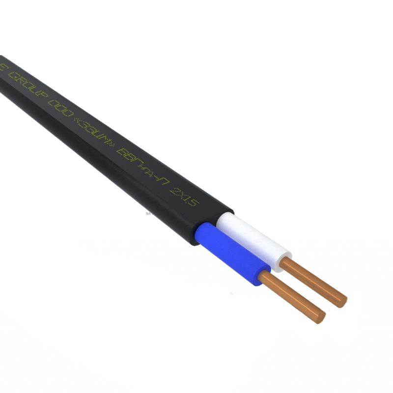 кабель ЗЗКМ ЗЗКМ ВВГ-П нгд 2х1,5 (бухта 100м.)