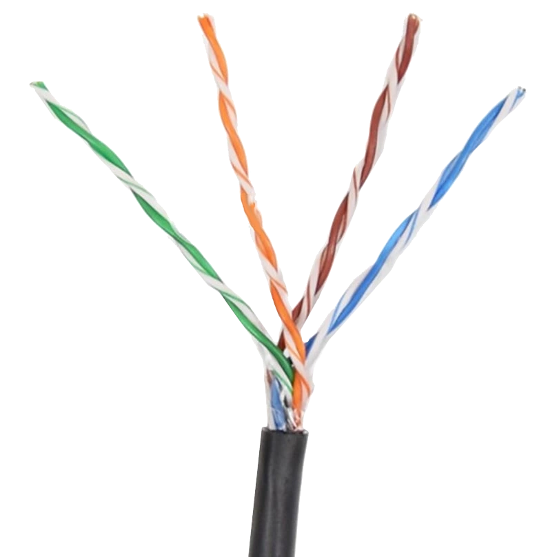 Кабель goldmine gm utp 4*2*24awg(0,51) Сu cat.5e pe (utp медь наружная) 305 м