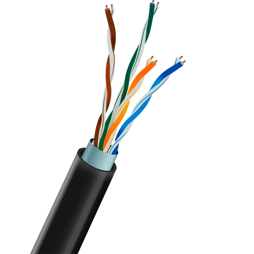 Кабель trinix trinix ftp cat5e cca 0.51 mm ldpe outdoor (305м)