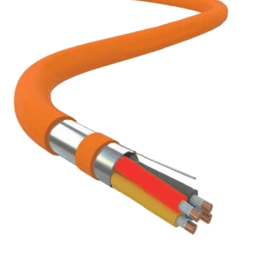 Вогнестійкий кабель УкрПожКабель je-h(st)h fe180 / e30 4x2x0,8 (100м)