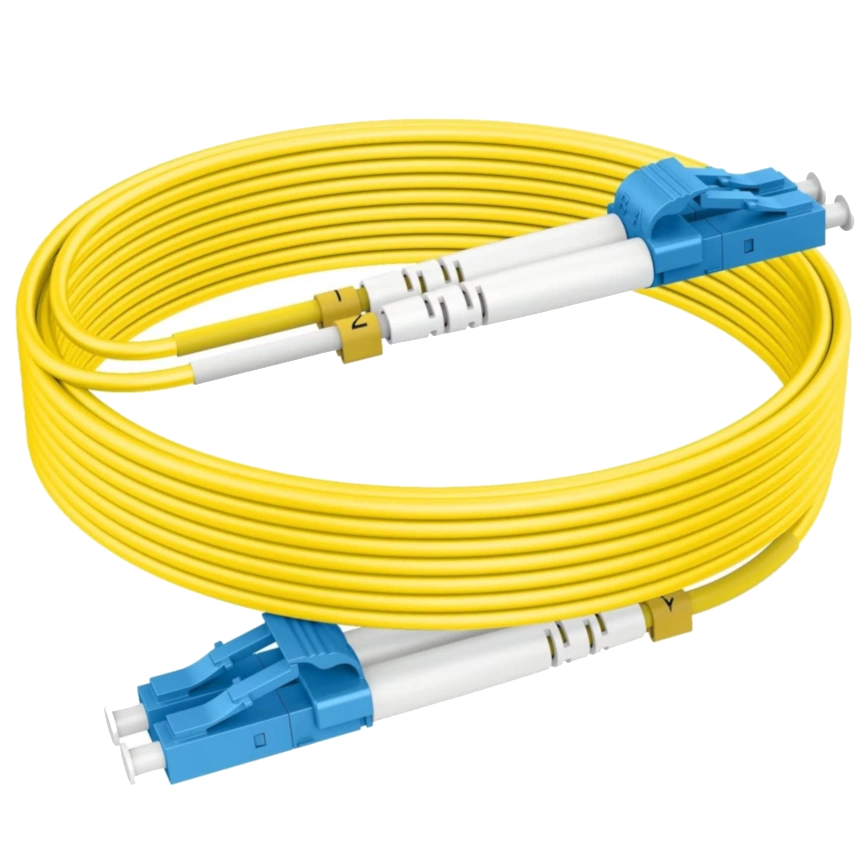 Патчкорд оптичний cms lc/upc-lc/upc sm 1м simplex slim 2мм