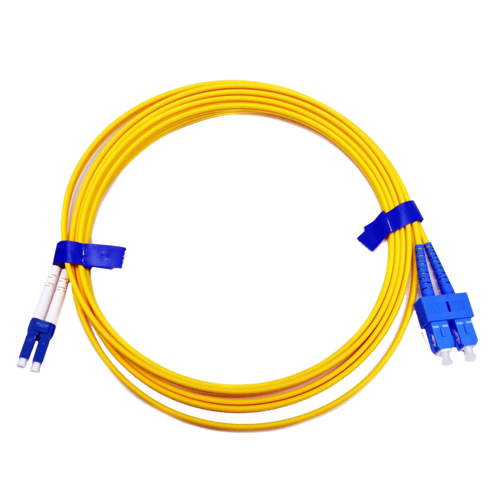 Патчкорд оптический cms sc/upc-lc/upc sm 1м duplex slim