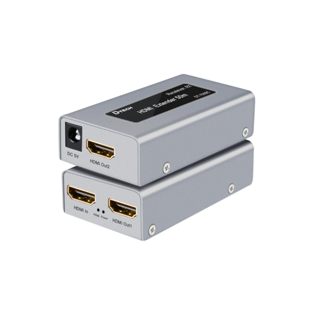 Комплект подовжувач hdmi сигналу по крученій парі dt-7009c