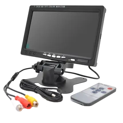 Монитор для видеонаблюдения TFT 7\", AV, 1024*600ips, 12V, BOX