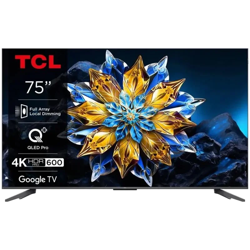 Телевизор tcl tcl 75c69bpro pro 4k smart google tv titan onkyo