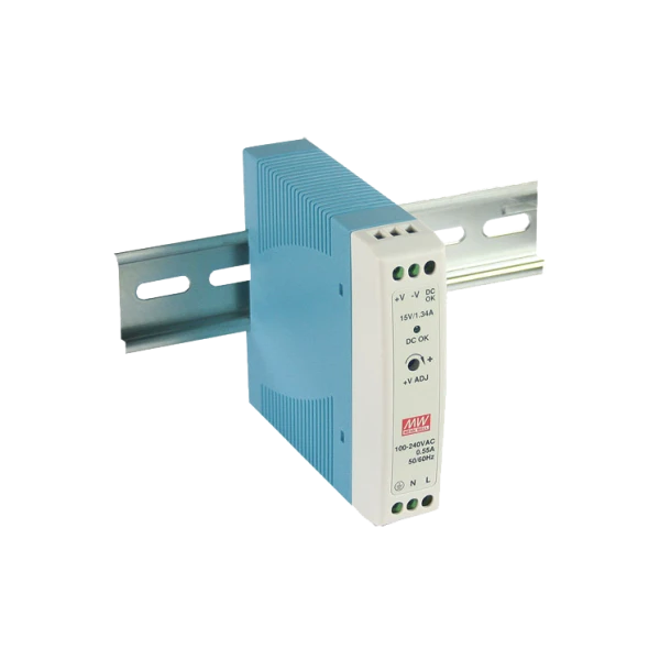 Блок живлення meanwell mean well mdr-20-12 (1.67А для монтажа на din рейку)