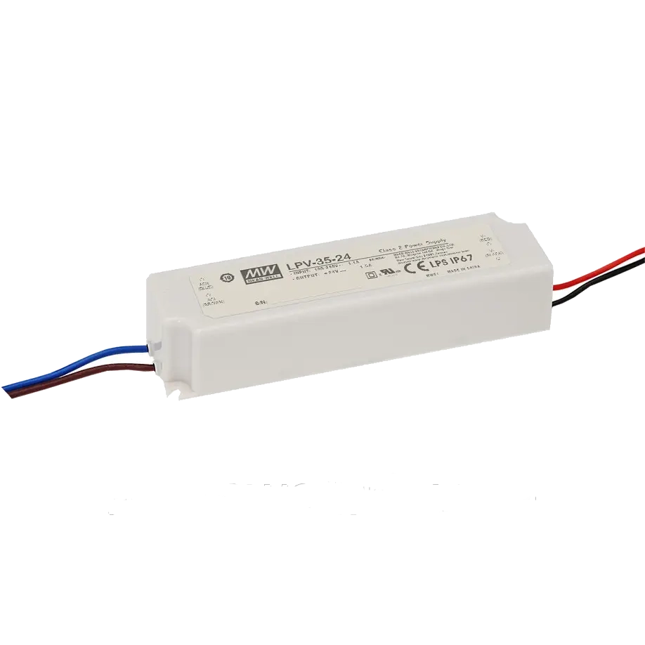 Імпульсне джерело живлення mean well mean well lpv-35-24 rohs ac/dc