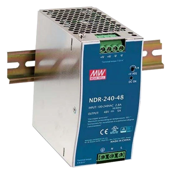 Блок живлення mean well mean well ndr-240-48
