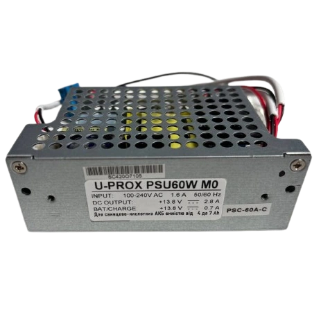 Блок живлення u-prox u-prox psu60w 14В 2.8А m0 kit с функцией ups