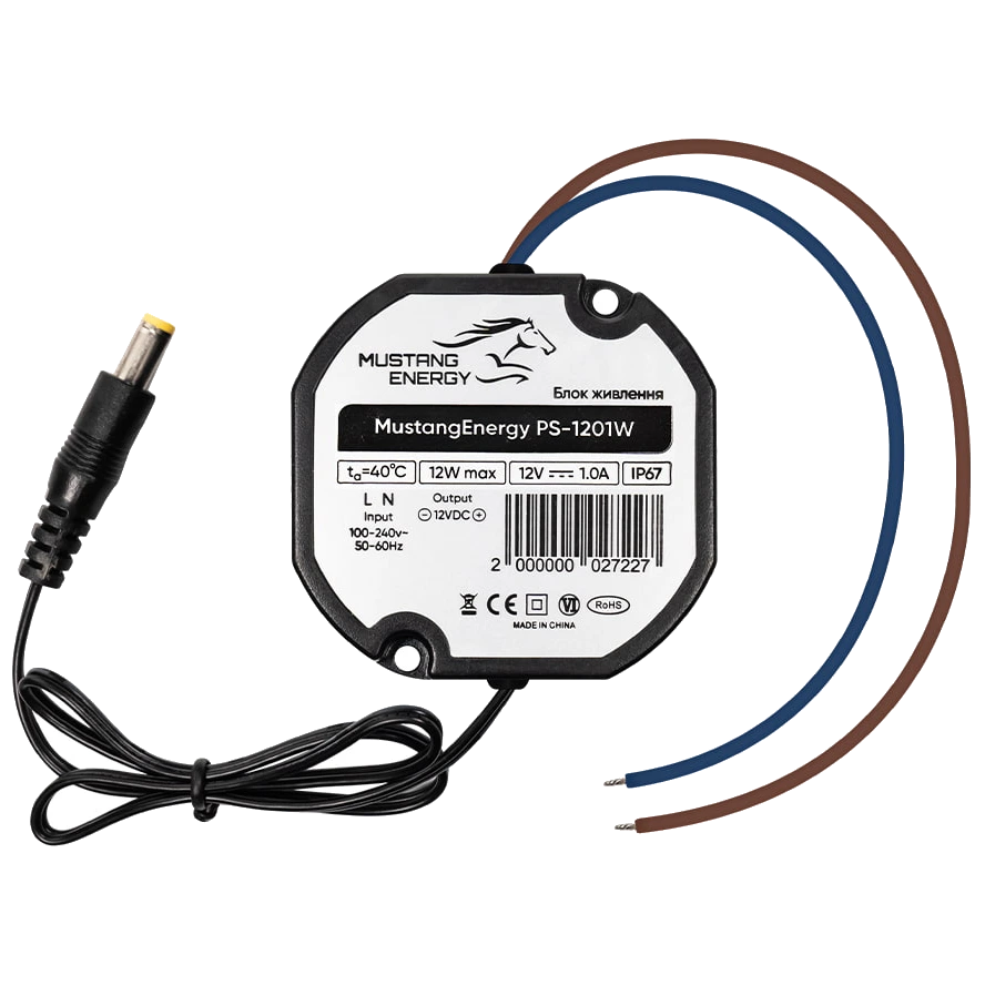 Блок живлення mustang energy mustang energy ps-1201w ip67