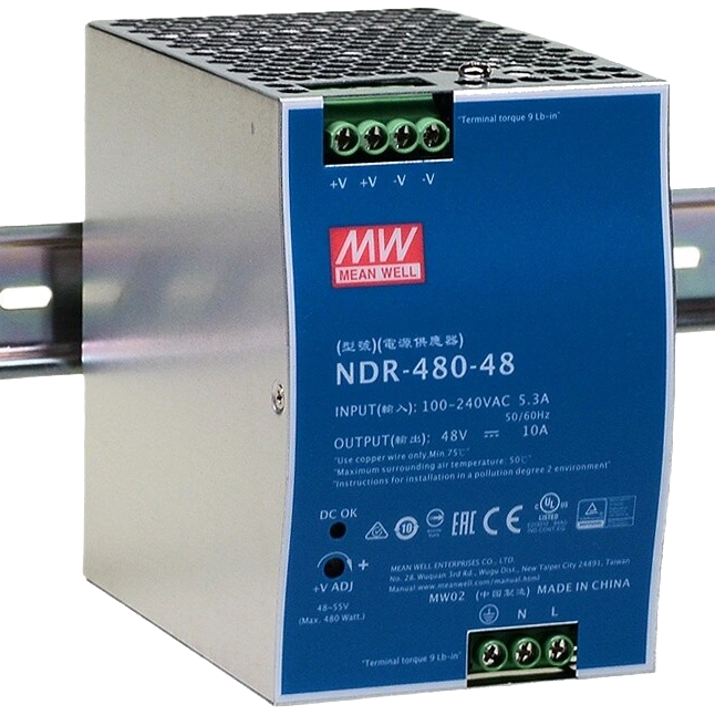 Блок живлення mean well mean well ndr-480-48