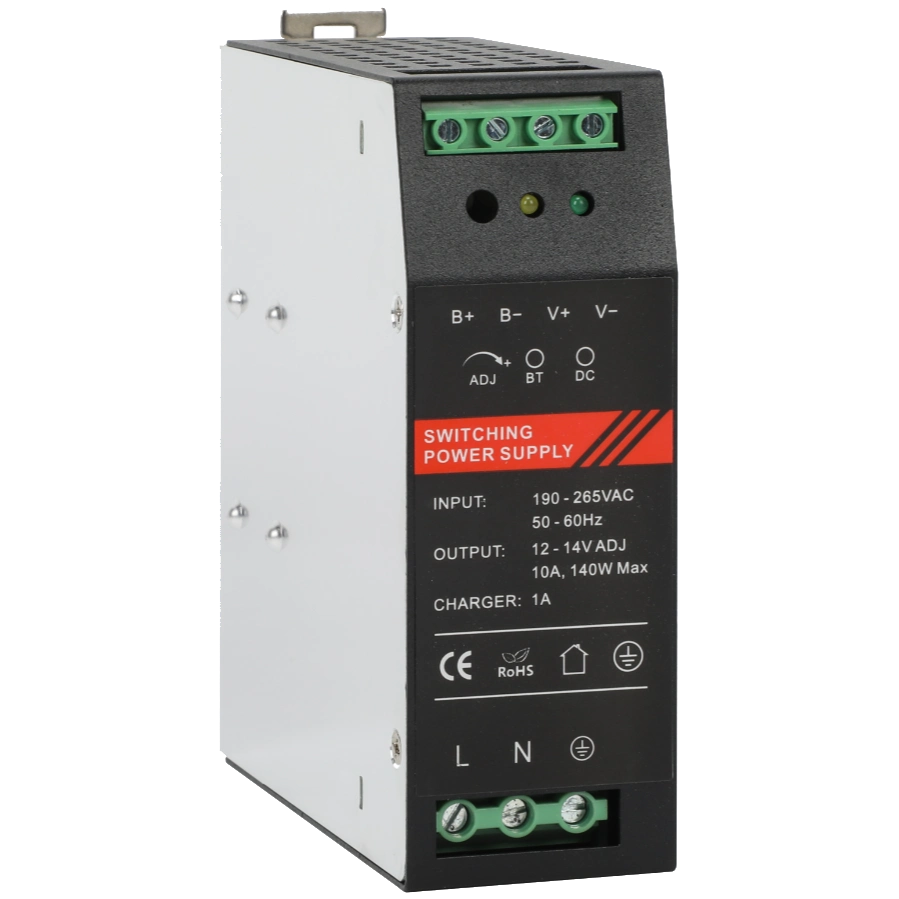 Блок живлення на din рейку dr12120-01b 12v/10a