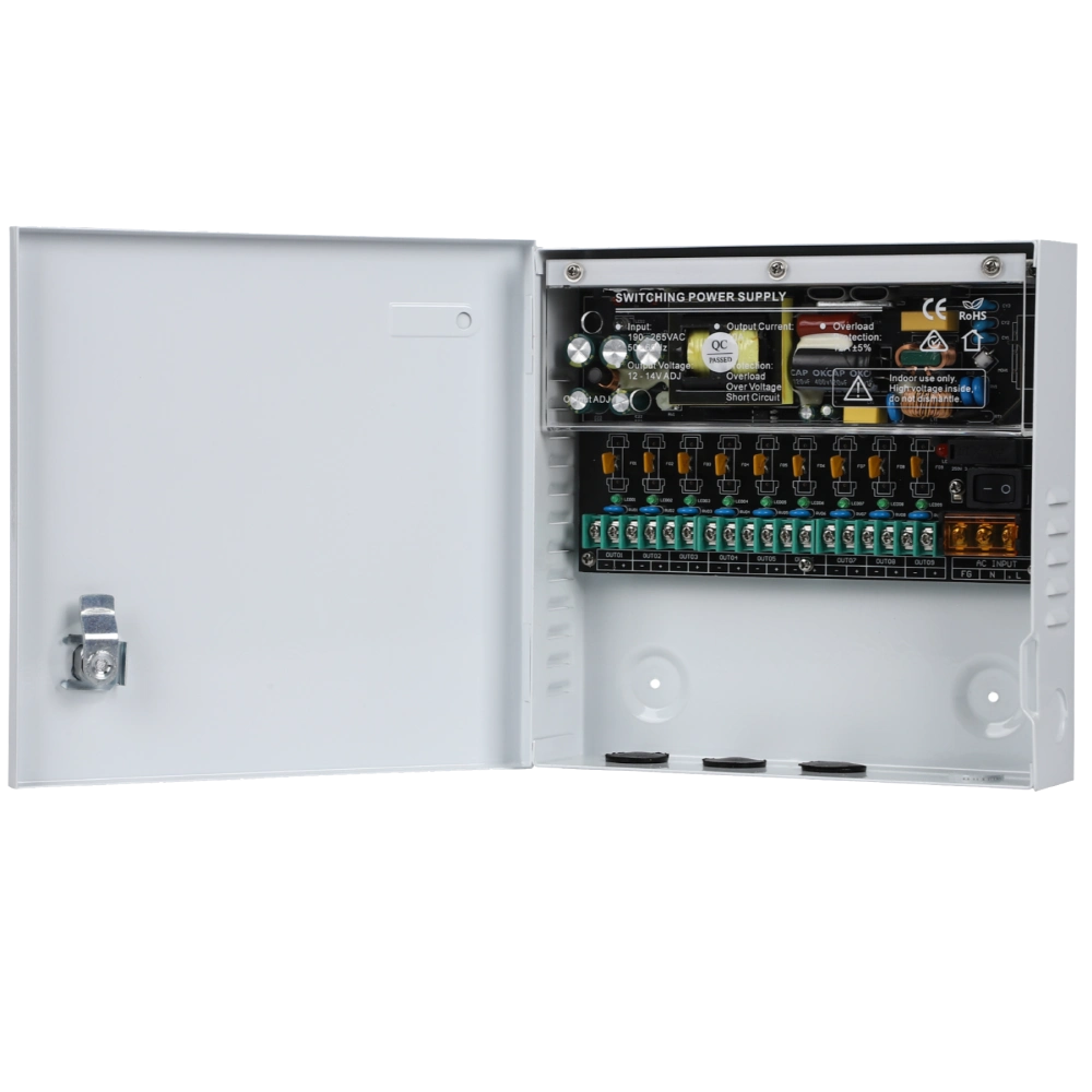 Блок питания ps-1210/9ch(m) 12v/10a 9 каналов