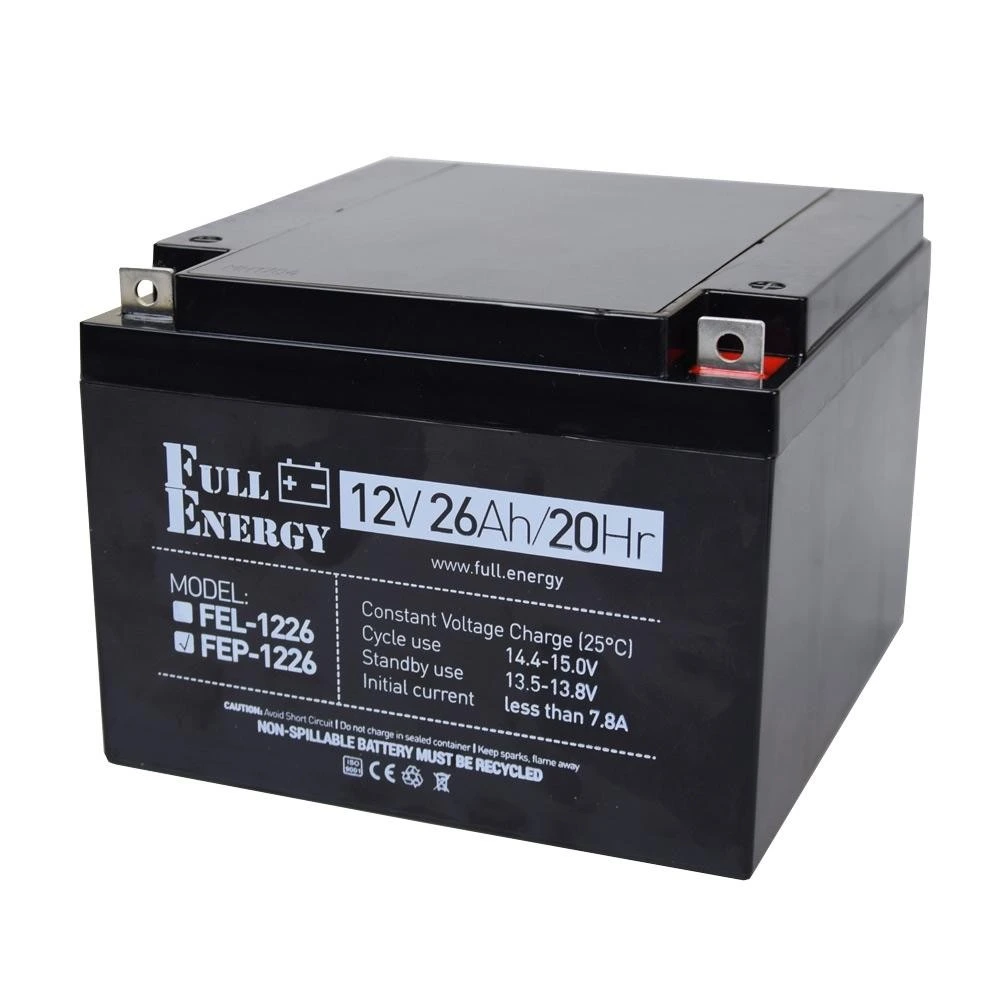 Аккумулятор 12В 26 Ач для ИБП full energy full energy fep-1226
