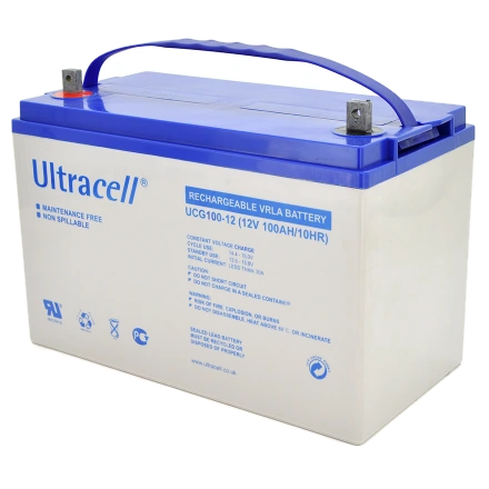 Акумуляторна батарея ultracell ultracell ucg100-12 gel 12v 100 ah