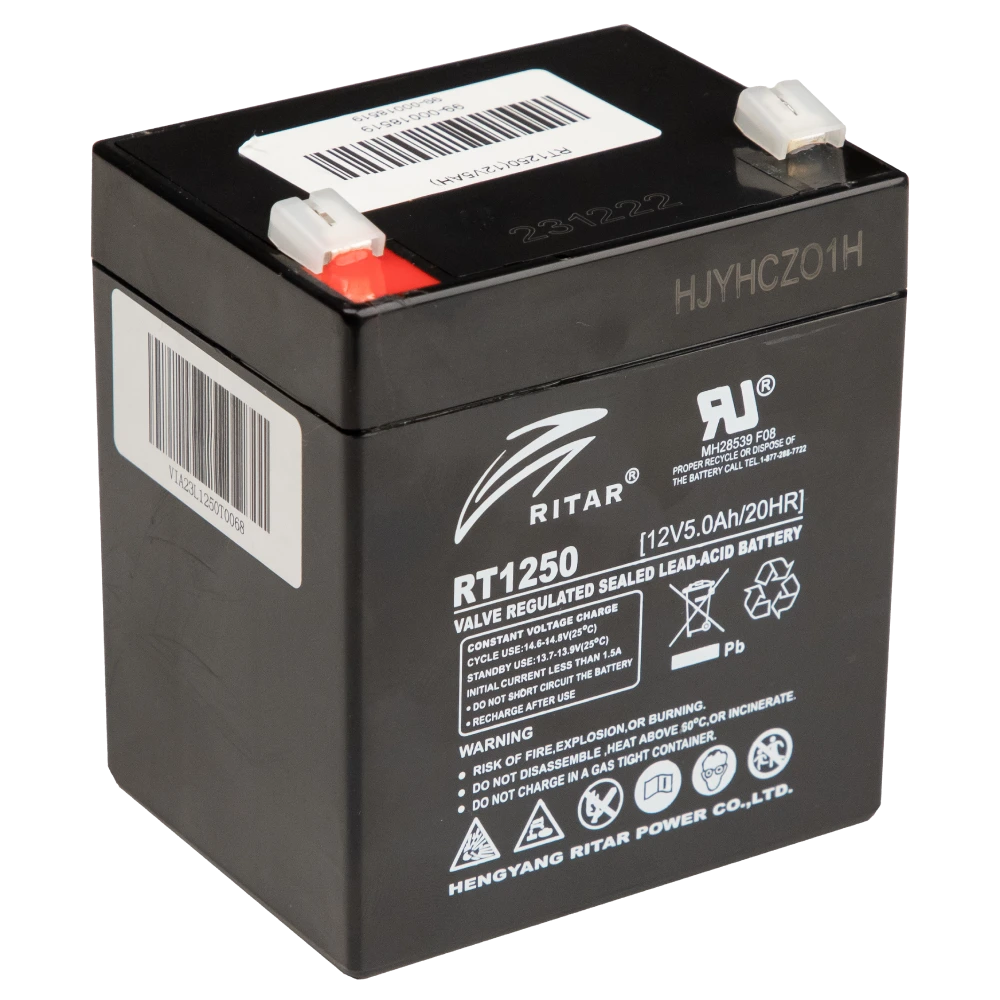 Акумуляторна батарея ritar ritar rt1250(12v5ah)