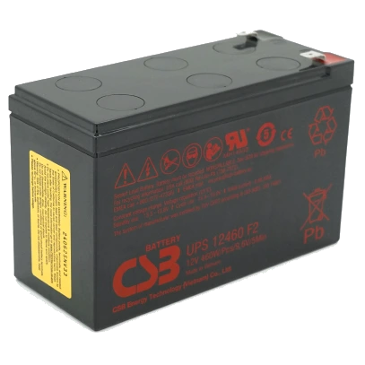 Свинцево-кислотна акумуляторна батарея csb csb ups12460f2 9А•ч 12В