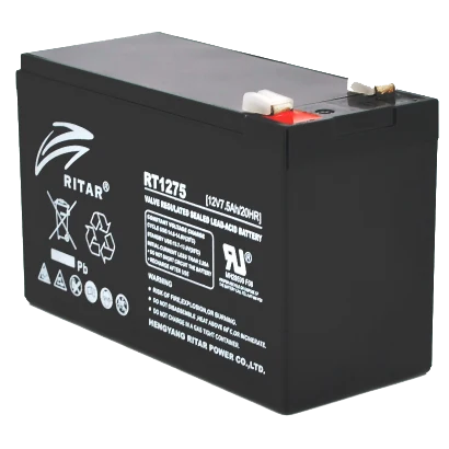 Свинцево-кислотна акумуляторна батарея ritar ritar rt1275b 7.5А•г 12В