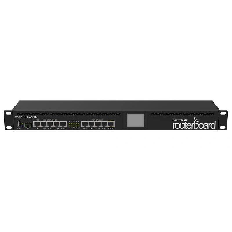 маршрутизатор mikrotik mikrotik rb2011uias-rm