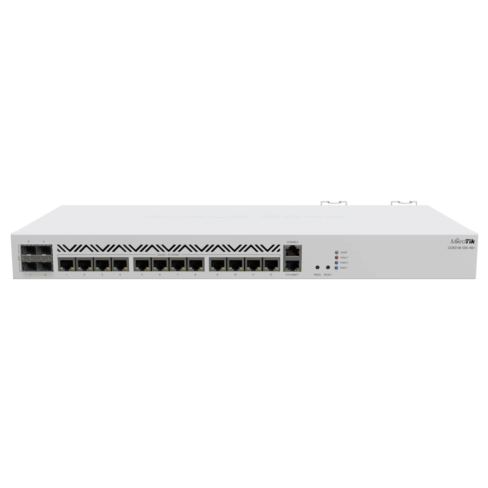 16-портовый маршрутизатор mikrotik mikrotik ccr2116-12g-4s+
