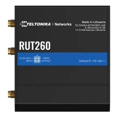 Промисловий стільниковий маршрутизатор teltonika teltonika rut260 з 4g lte, wi-fi