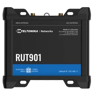 Промисловий стільниковий маршрутизатор teltonika teltonika rut901 з 4g lte, wi-fi