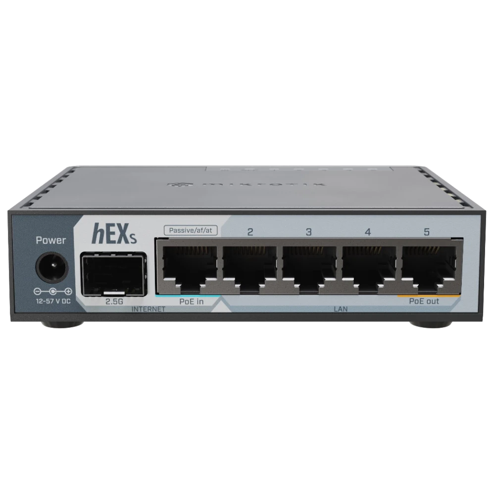 Маршрутизатор mikrotik mikrotik hex s (2025) (e60iugs)