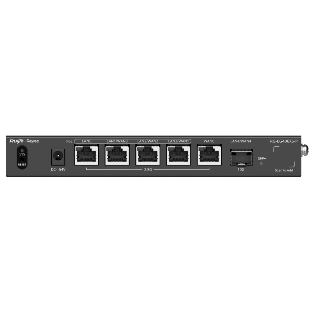 Роутер ruijie ruijie reyee rg-eg406xs-p