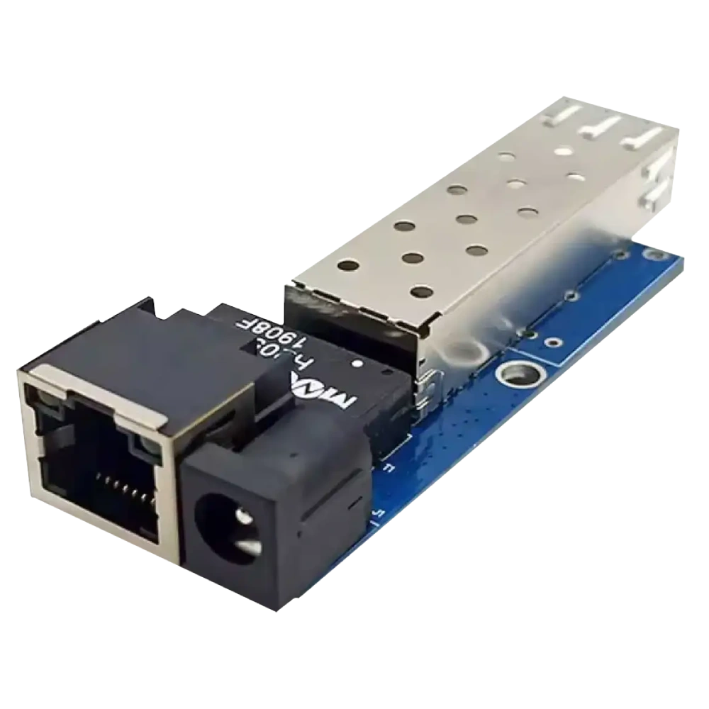Медиаконвертор mini alistar 10/100/1000base-t sfp slot 1000base-sx/lx