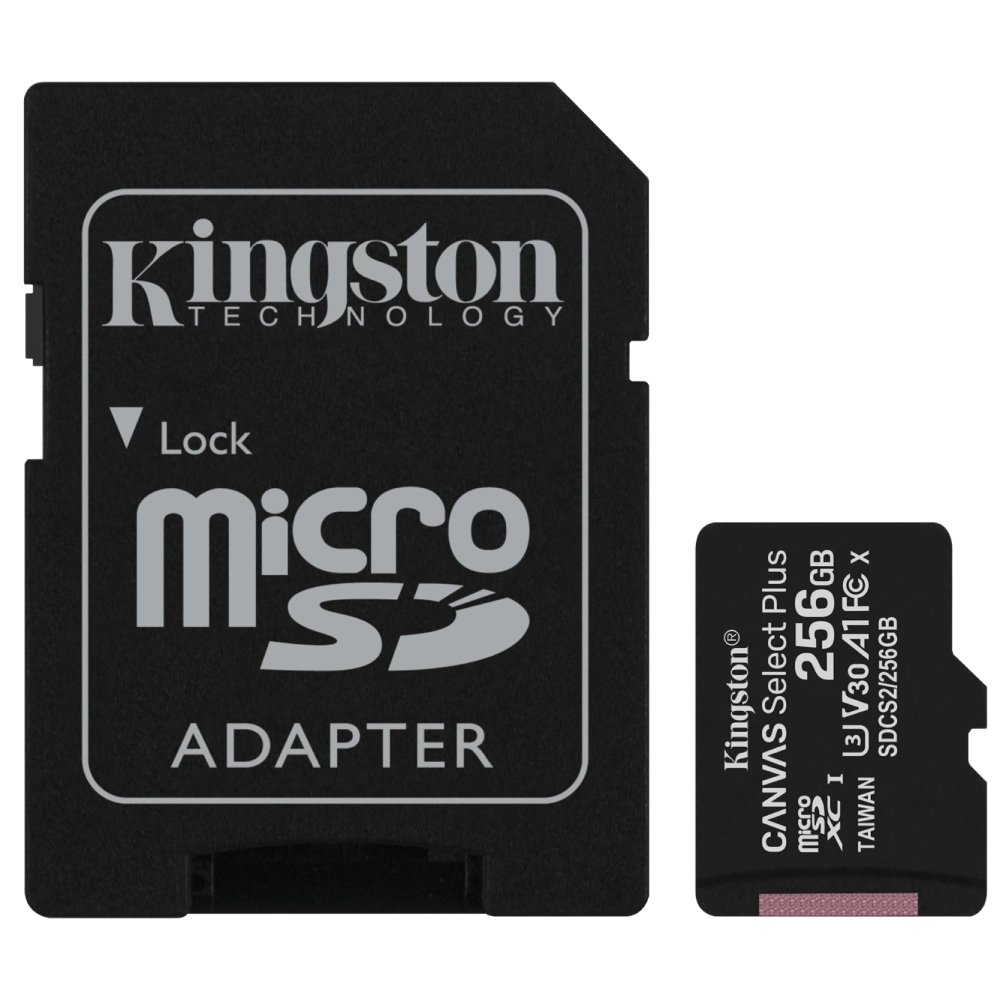 Карта пам’яті kingston 256gb microsdxc